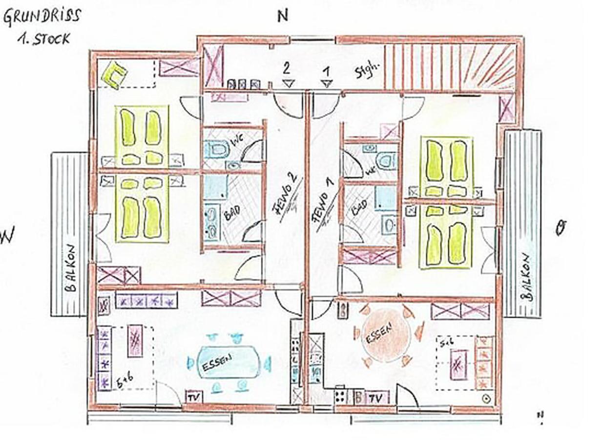 Appartement Kuen Zell am Ziller Bagian luar foto